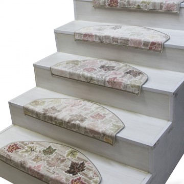 Baskılı ve Desenli Alınlıklı Basamak Paspası